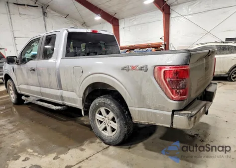 2021 Ford F150 Super Cab из США, поврежденный, VIN 1FTEX1EP8MFB84104